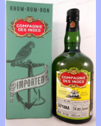 Compagnie des Indes Guyana 14 Year Old Single Cask